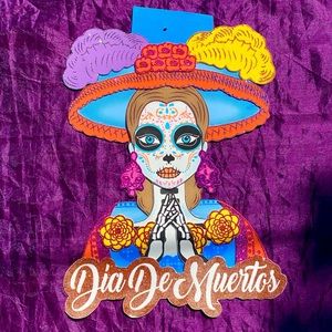CATRINA DÍA DE MUERTOS FOAM DECORED